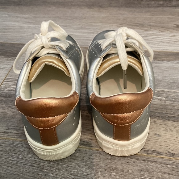 J. Crew Girl’s Saturday Metallic Sneaker - Picture 5 of 8